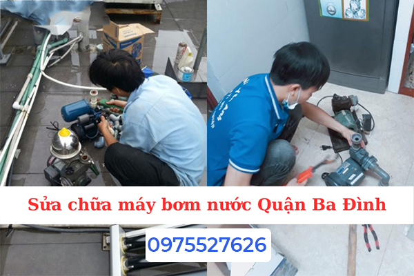 Sửa chữa máy bơm nước Quận Ba Đình